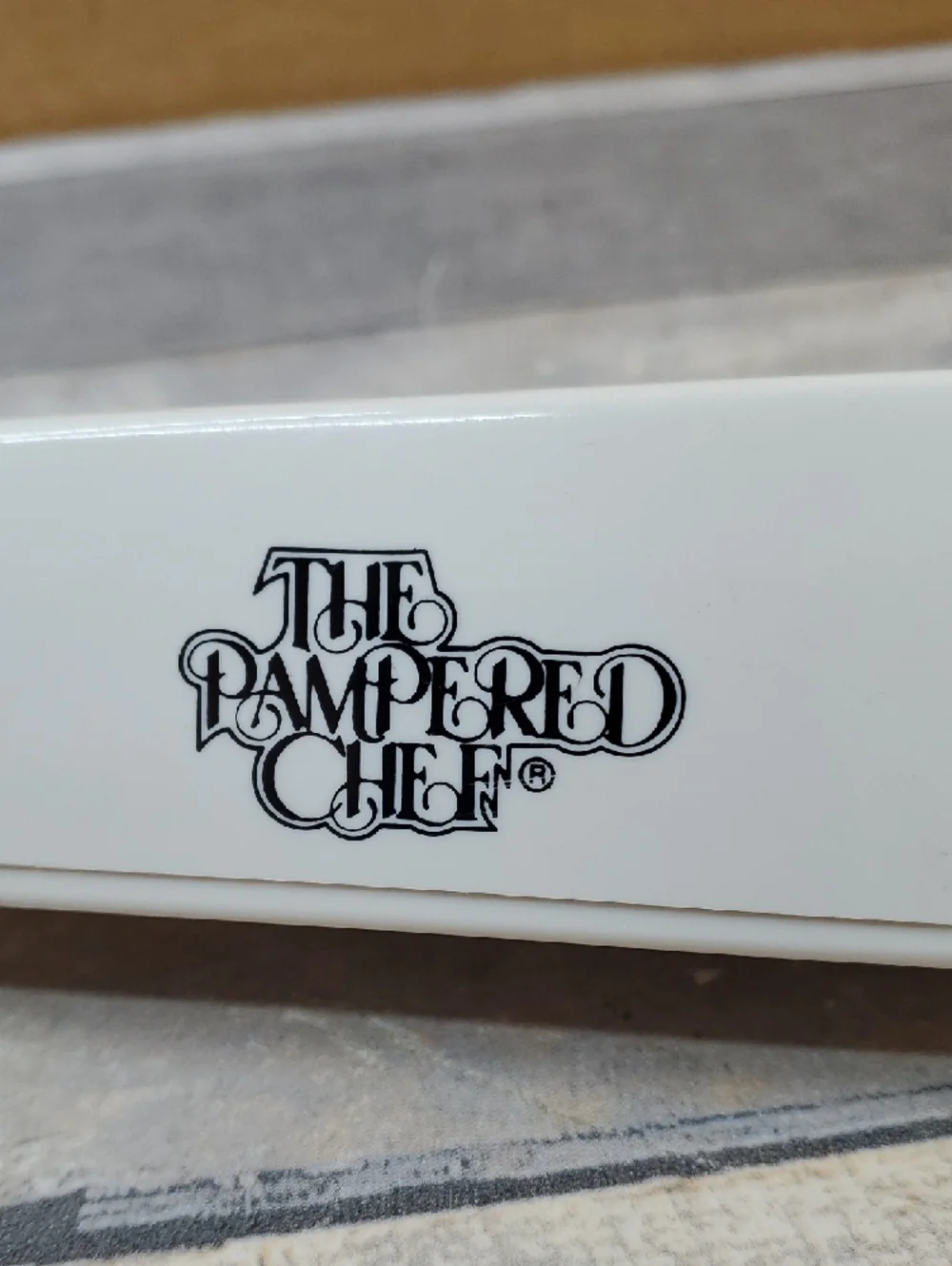Pampered Chef Knife in Self Sharpening Case